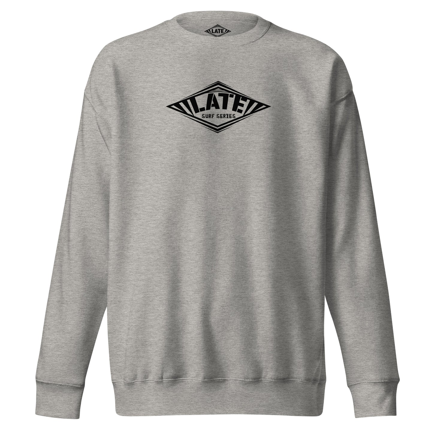 Sweatshirt Take On The Elements surf series logo Late sweat unisex gris