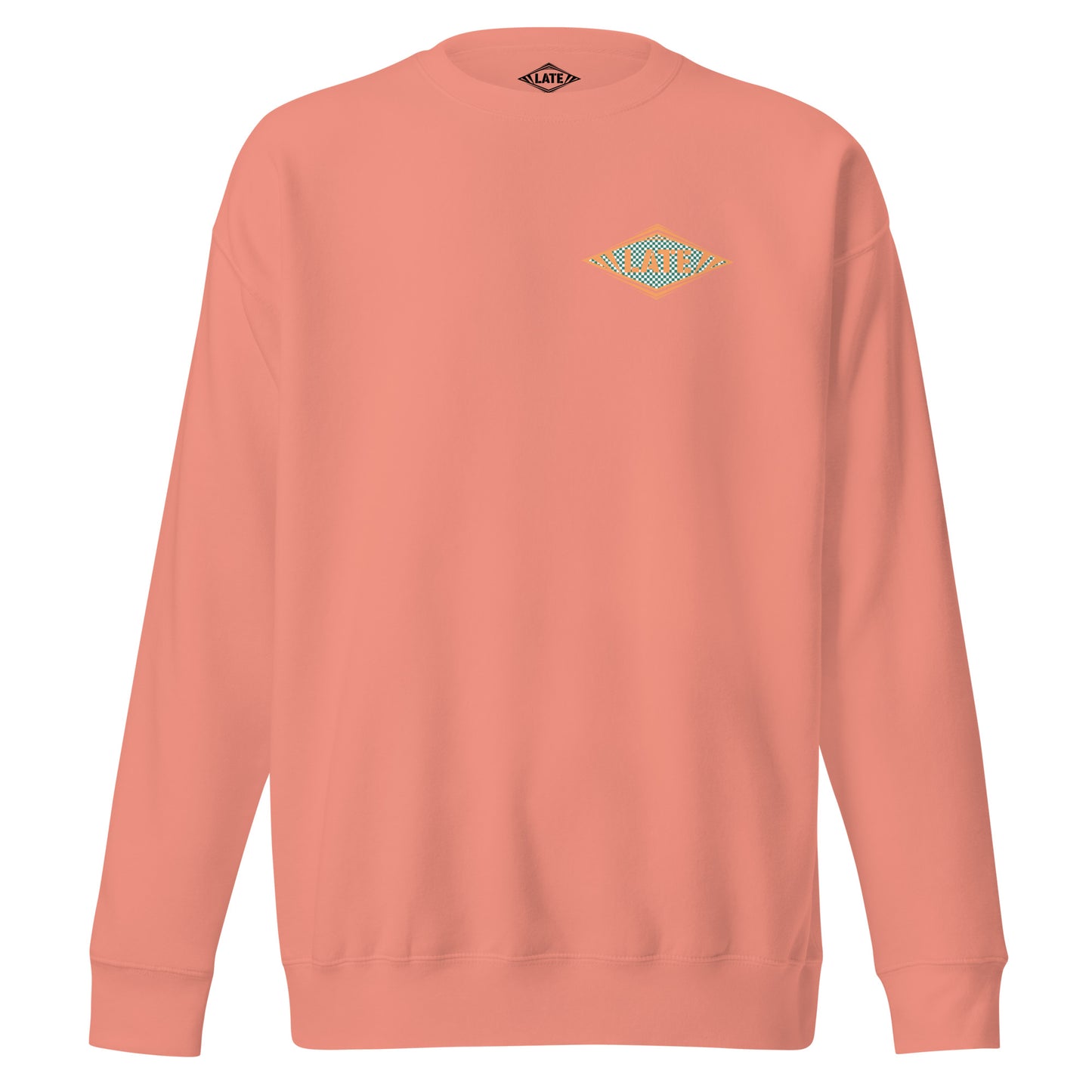 Sweatshirt Shred It logo Late à carreaux style Vans skateboarding sweat-shirt unisex couleur rose