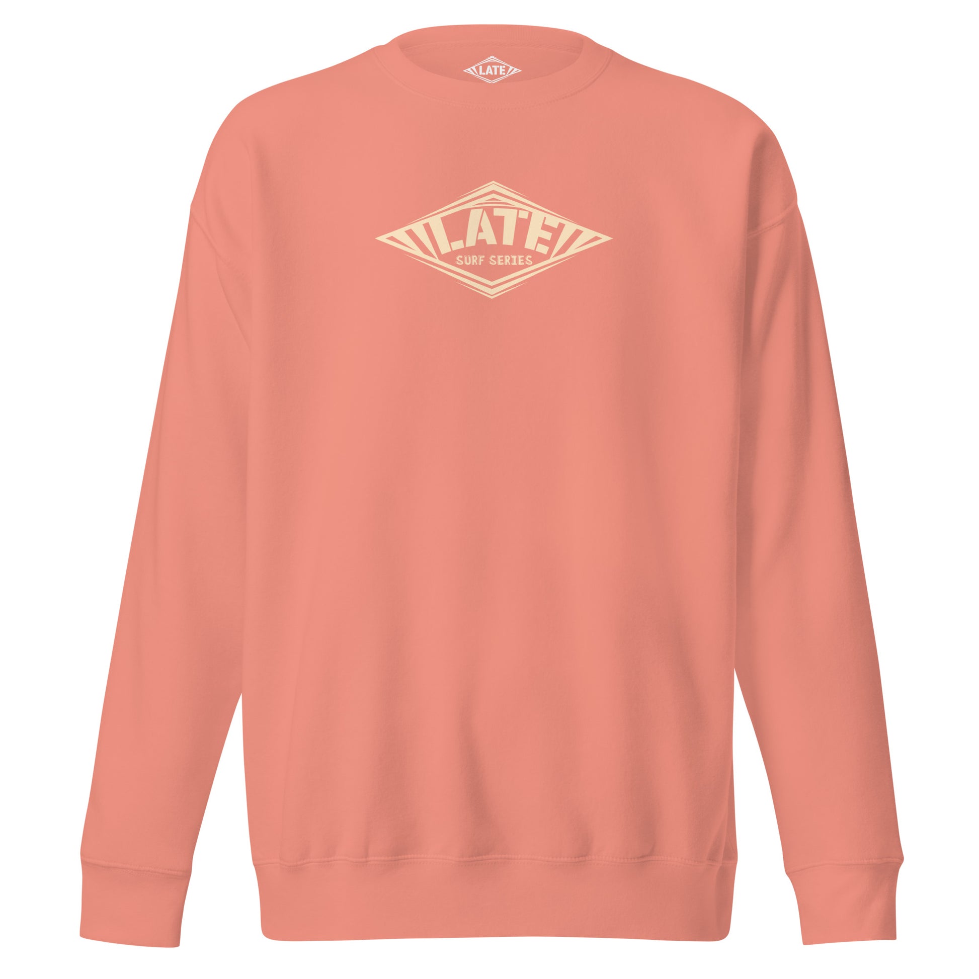 Sweatshirt Take On The Elements surf series logo Late sweat unisex rose