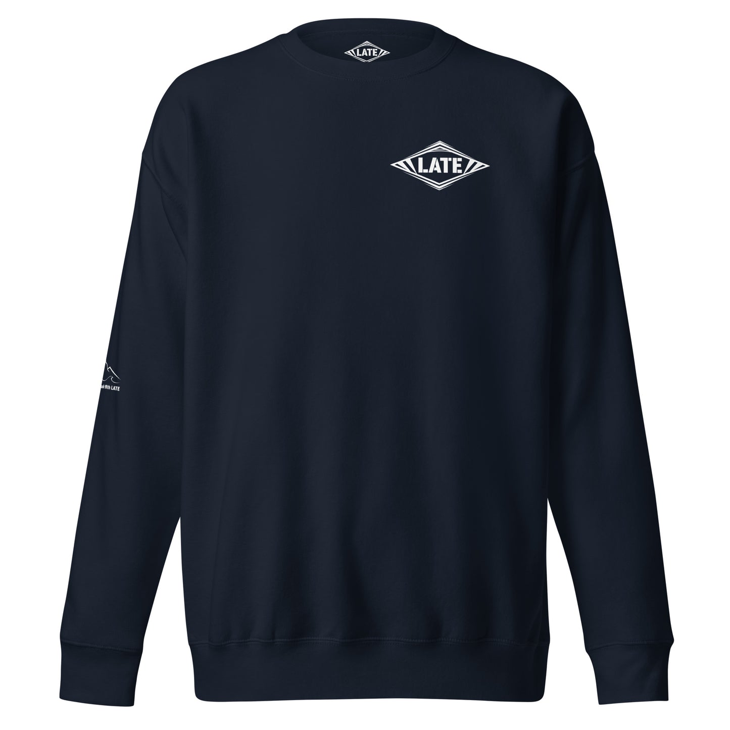 Sweatshirt snowboard Late Classics, syle the north face logo Late sweat de face couleur navy